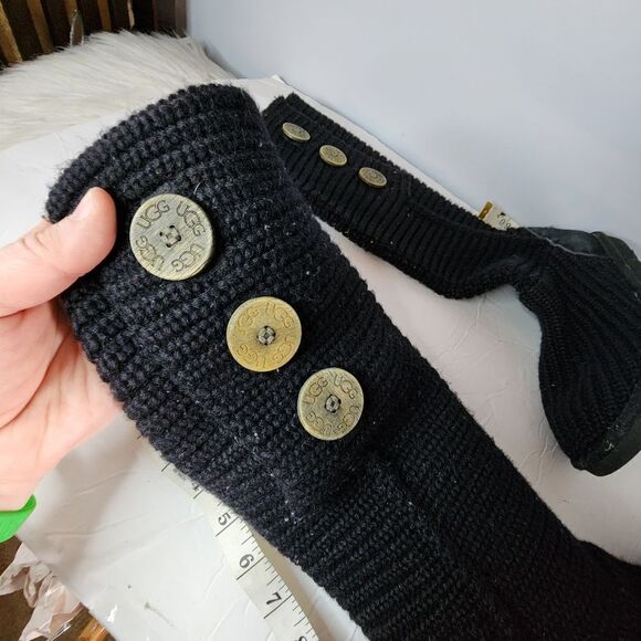 UGG Australia Cardy Women's Classic Boots - Black, US 8 - Picture 5 of 6